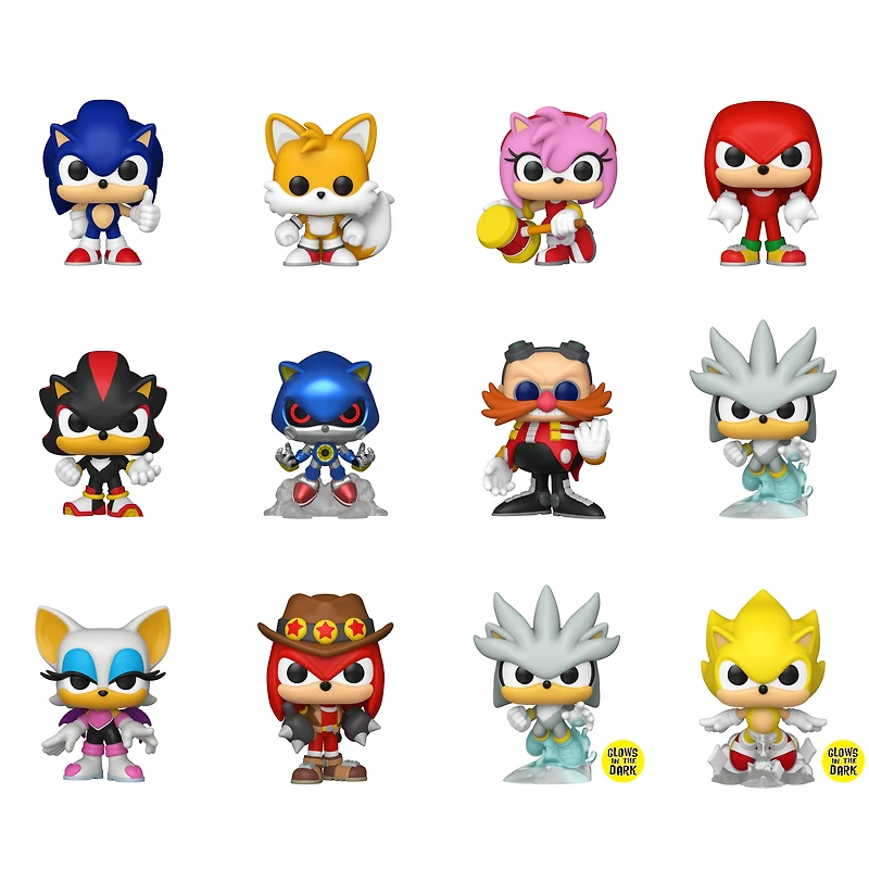 Funko POP! Mystery Mini: Sonic the Hedgehog 3-in Vinyl Figure (Styles May Vary)