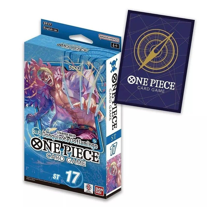 One Piece Card Game: Blue Donquixote Doflamingo Starter Deck (ST-17)