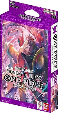 One Piece Card Game: Purple Monkey D. Luffy Starter Deck (ST-18)