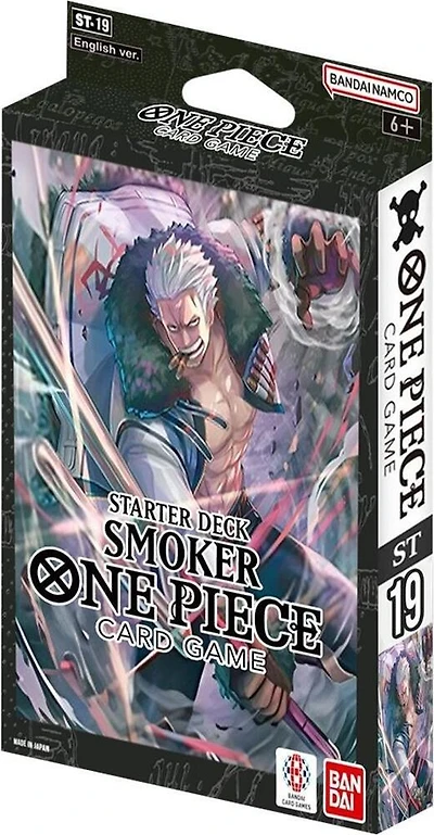 One Piece Card Game: Black Smoker Starter Deck (ST-19)