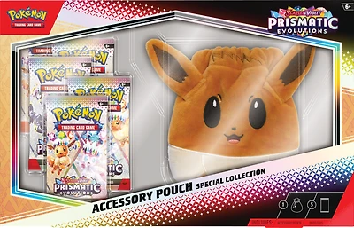 Pokemon Trading Card Game: Scarlet and Violet Prismatic Evolutions Accessory Pouch