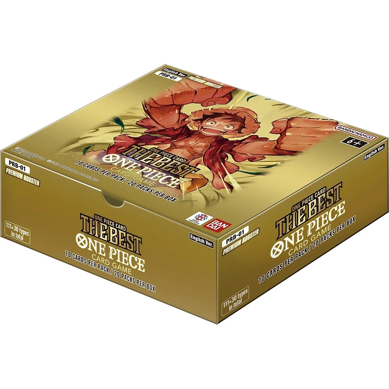 One Piece Card Game: Premium Booster Box (PRB-01) (20 Boosters)
