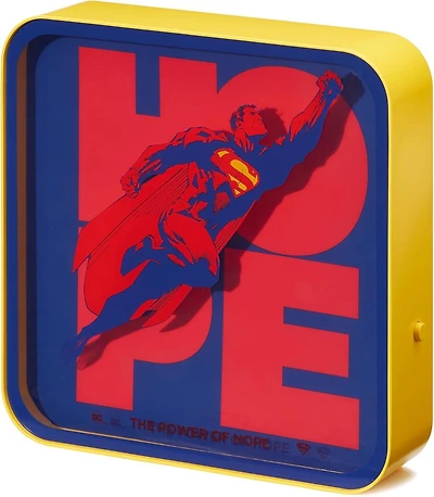 Superman Acrylic Desk Lamp Wall Light