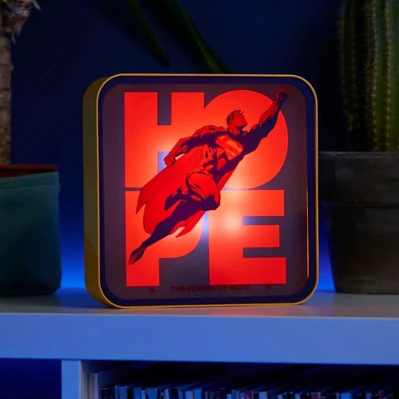 Superman Acrylic Desk Lamp Wall Light