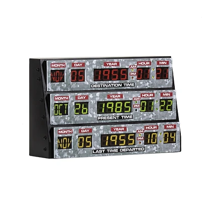 Numskull Back To The Future DeLorean Time Machine Console 3D Lamp