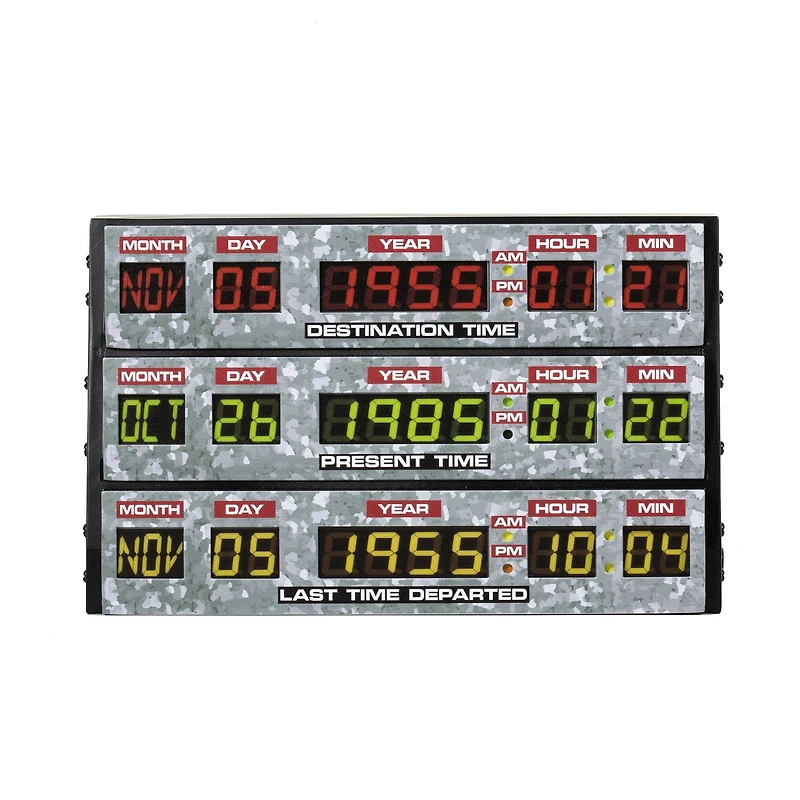 Numskull Back To The Future DeLorean Time Machine Console 3D Lamp