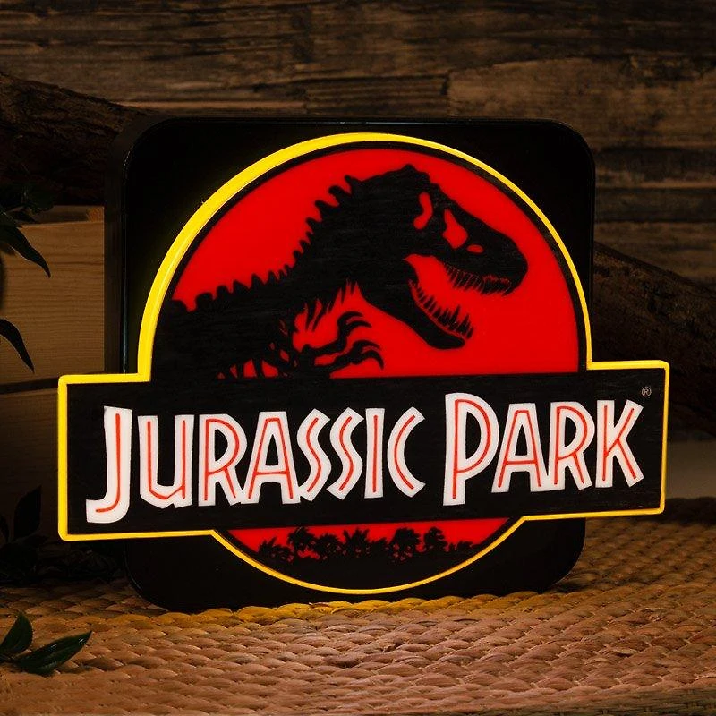 Numskull Jurassic Park Logo 8-in 3D Lamp