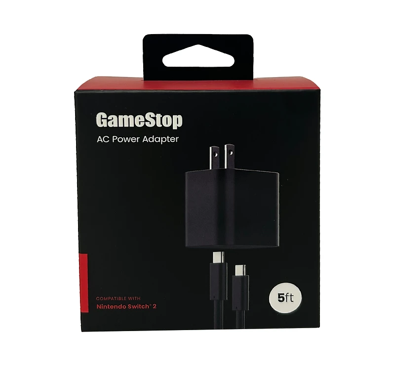 GameStop AC Adaptor for Nintendo Switch 2