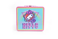 Hello Kitty Kawaii Arcade Lunch Box with Beverage Container