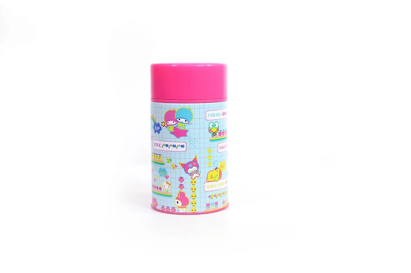 Hello Kitty Kawaii Arcade Lunch Box with Beverage Container