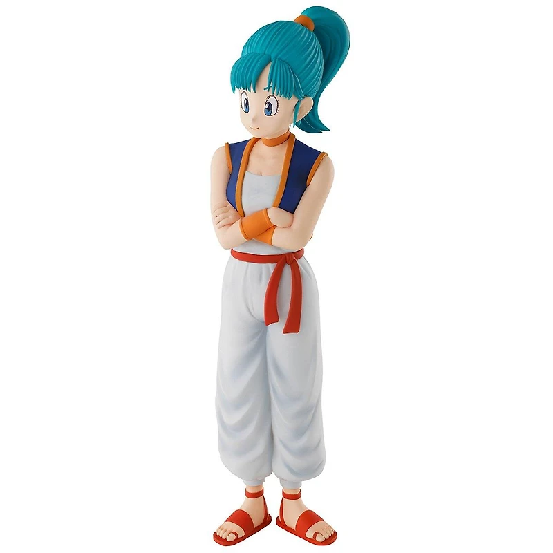 Bandai Spirits Dragon Ball Masterlise Ichibansho Bulma (Son Goku Training Section) 8.3-in Statue
