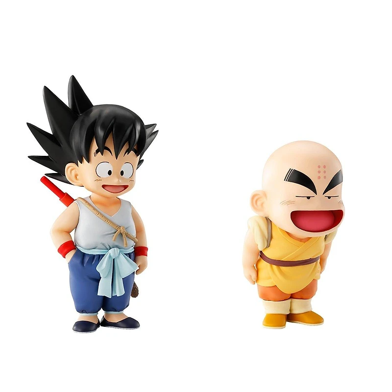 Bandai Spirits Dragon Ball Masterlise Ichibansho Son Goku and Krillin (Son Goku Training Section) Figure Set 2-Pack