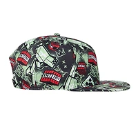 Minecraft Creeper TNT Printed Snapback Hat GameStop Exclusive