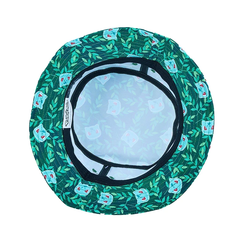 Pokemon Bulbasaur Floral Unisex Printed Bucket Hat