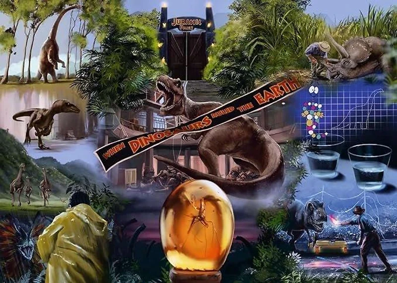 Jurassic Park 1000-Piece Jigsaw Puzzle