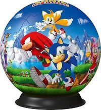 Sonic the Hedgehog 3D Ball Puzzle - 72 Piece