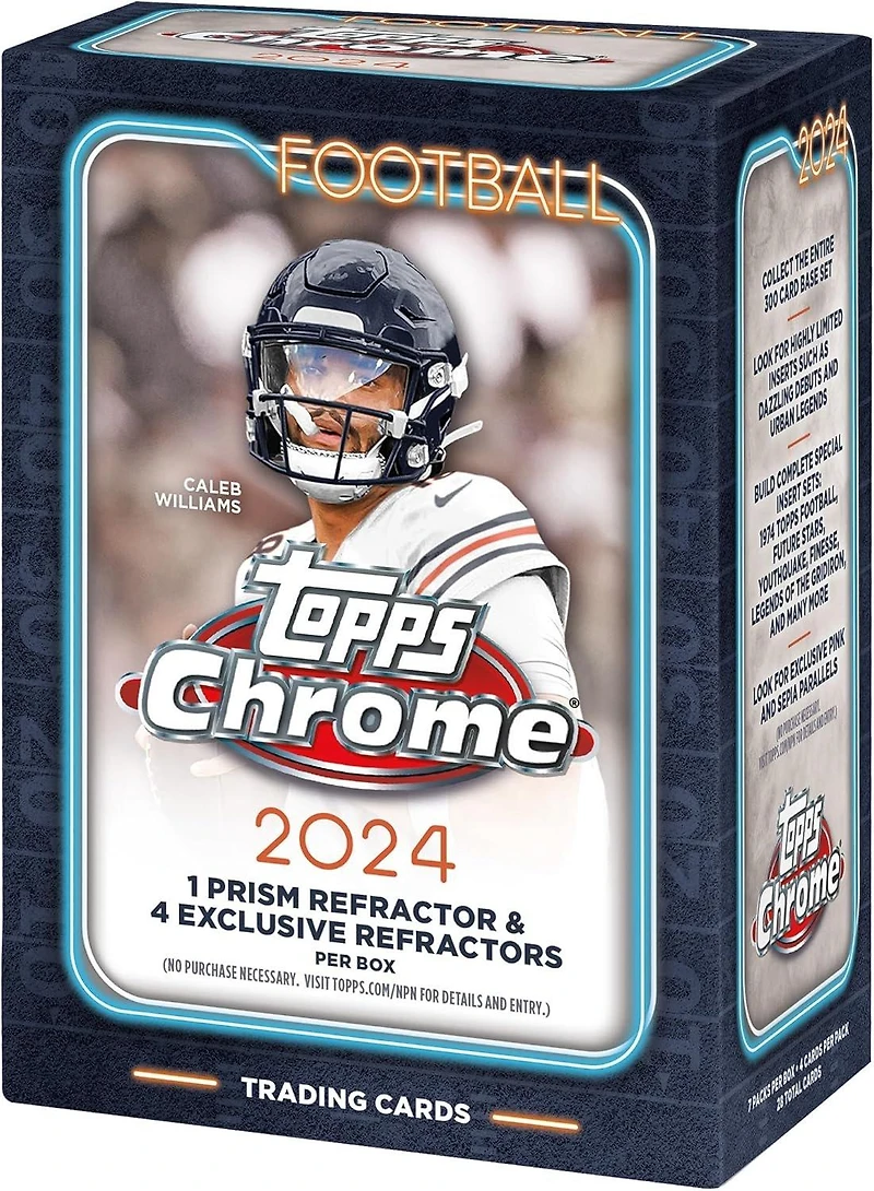 2024 Topps Chrome NFL Football Value Box
