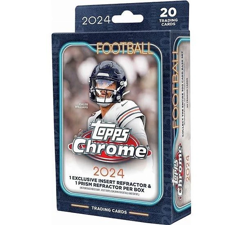 2024 Topps Chrome NFL Football Hanger Box