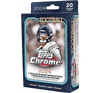 2024 Topps Chrome NFL Football Hanger Box