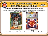 2024 Topps Chrome McDonalds All-American Monster Basketball Hobby Box