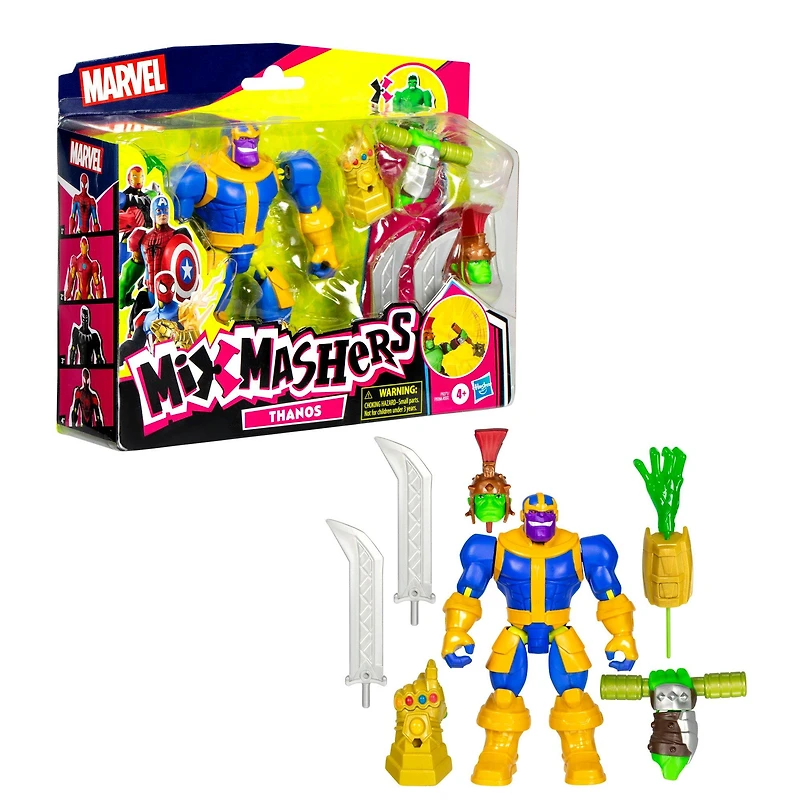 MixMashers Marvel Avengers Thanos 5-in Action Figure