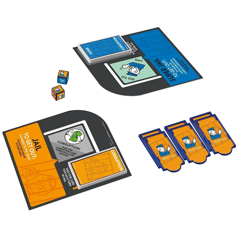Monopoly Go to Jail Board Game