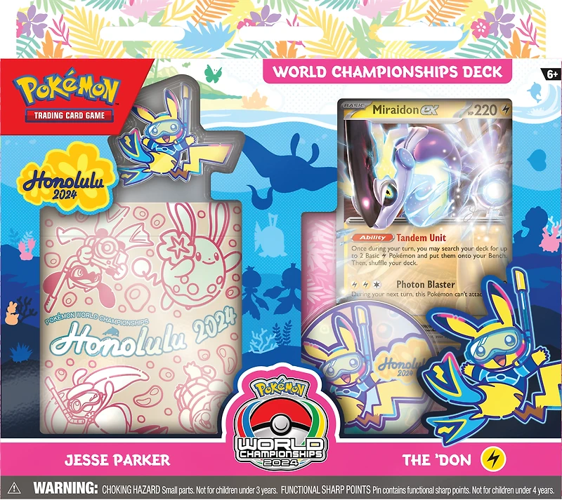 Pokemon Trading Card Game: World Championship Deck 2024 (Styles May Vary