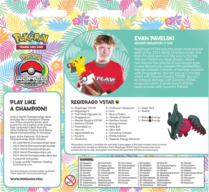 Pokemon Trading Card Game: World Championship Deck 2024 (Styles May Vary