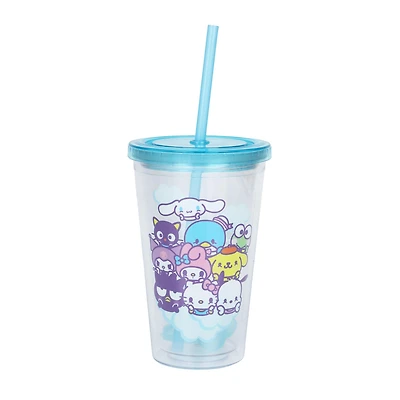 Sanrio Blue with Plastic Ice Cubes