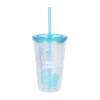 Sanrio Blue with Plastic Ice Cubes