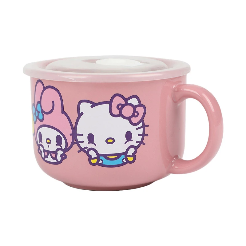 Sanrio Hello Kitty and Friends Soup Mug with Lid