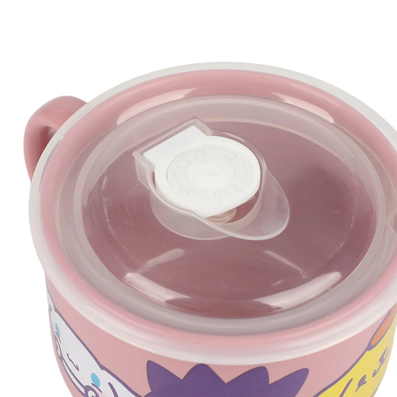 Sanrio Hello Kitty and Friends Soup Mug with Lid