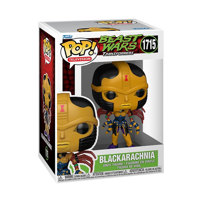 Funko POP! Television: Beast Wars: Transformers Blackarachnia 3.9-in Vinyl Figure