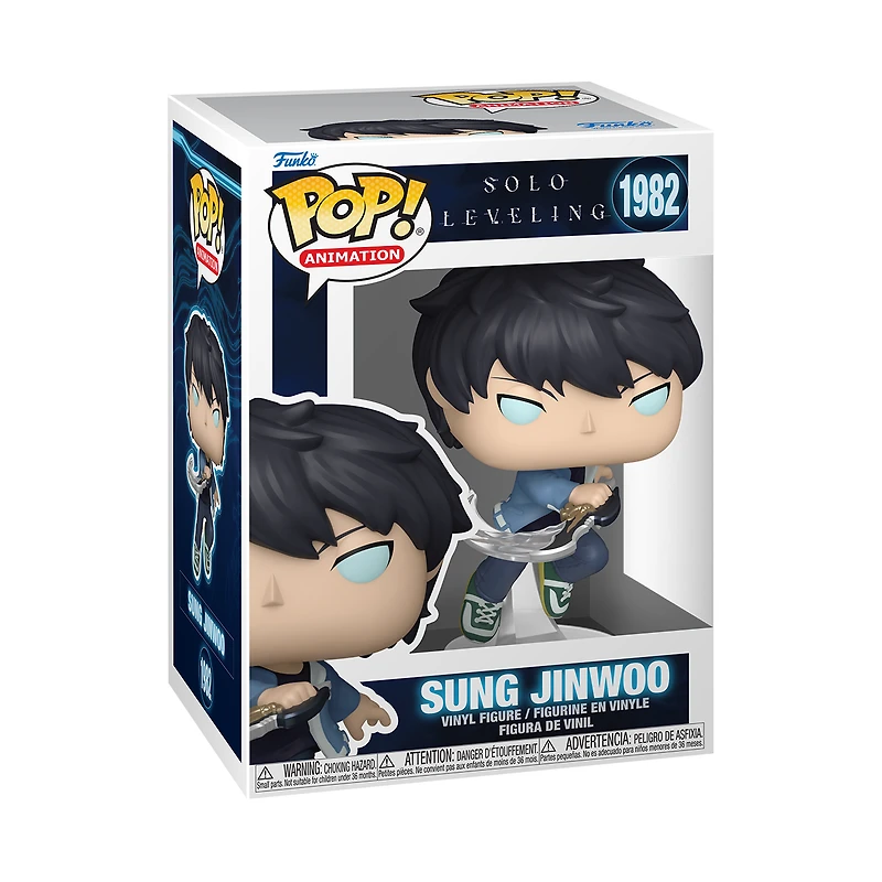 Funko POP! Animation: Solo Leveling Sung Jinwoo (or Chase) 4.2-in Vinyl Figure
