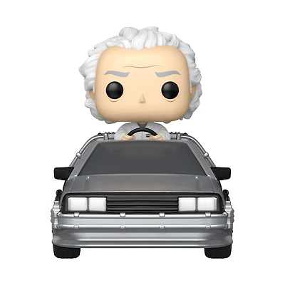 Funko POP! Rides Deluxe: Back to the Future 40th Anniversary Doc with Time Machine 5.2-in Vinyl Figure