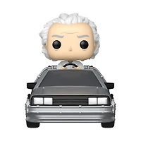 Funko POP! Rides Deluxe: Back to the Future 40th Anniversary Doc with Time Machine 5.2-in Vinyl Figure