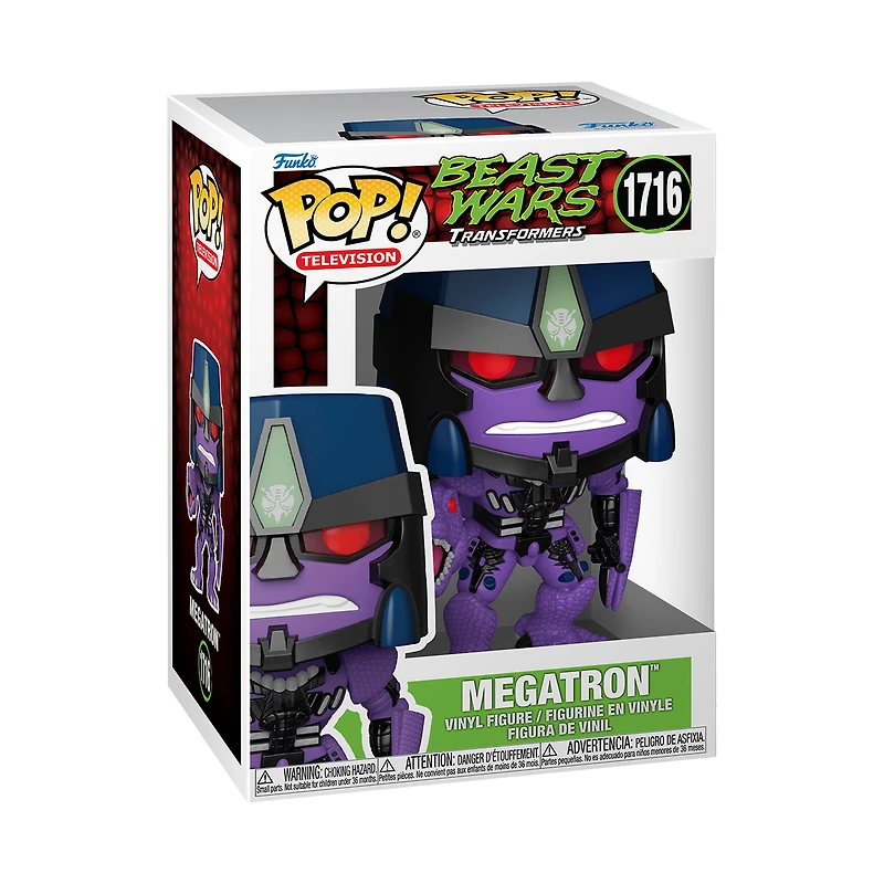 Funko POP! Television: Beast Wars: Transformers Megatron 4.7-in Vinyl Figure