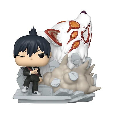 Funko POP! Moment: Chainsaw Man Aki Hayakawa with Fox Devil 6.3-in Vinyl Figure