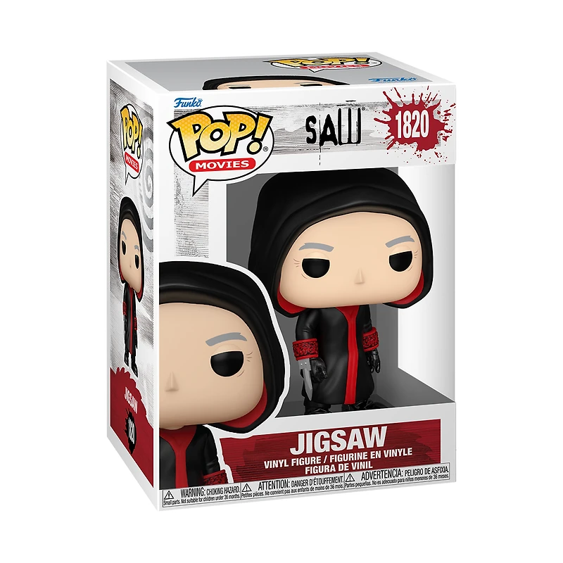 Funko POP! Movies: Saw Jigsaw (or Chase) -in Vinyl Figure