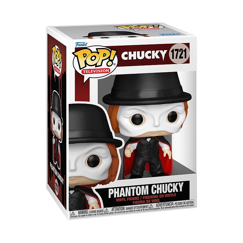 Funko POP! Television: Chucky Series Phantom Chucky 4.4-in Vinyl Figure