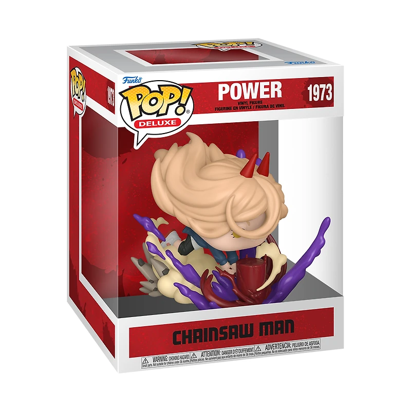 Funko POP! Deluxe: Chainsaw Man Power 3.9-in Vinyl Figure