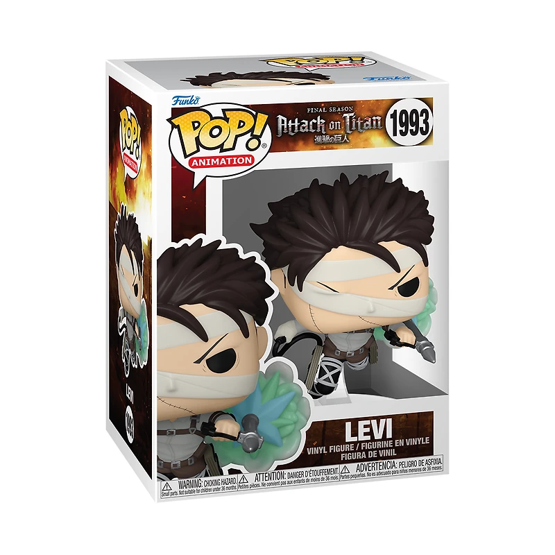 Funko POP! Animation: Attack on Titan Levi 4.25-in Vinyl Figure