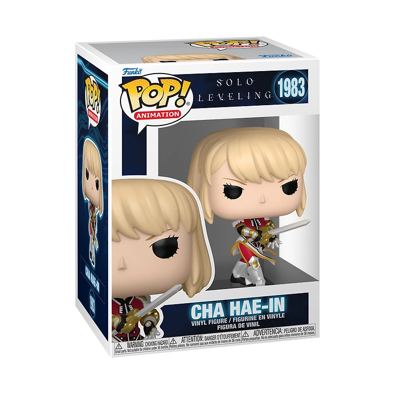 Funko POP! Animation: Solo Leveling Cha Hae-In 3.7-in Vinyl Figure