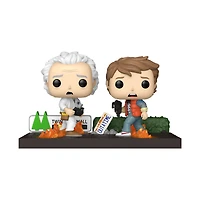 Funko POP! Moment: Back to the Future 40th Anniversary Doc and Marty 4.8-in Vinyl Figure