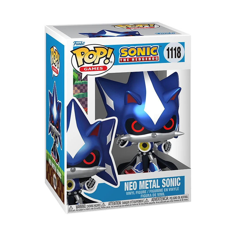 Funko POP! Games: Sonic The Hedgehog Neo Metal Sonic 5-in Vinyl Figure