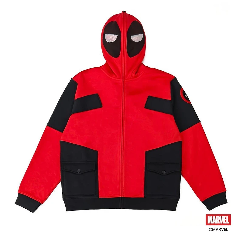 Geeknet Deadpool Cosplay Unisex Hoodie GameStop Exclusive