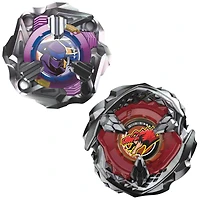 Beyblade X Beat Tyranno 4-70Q and Knife Shinobi 4-80HN Dual Pack Set