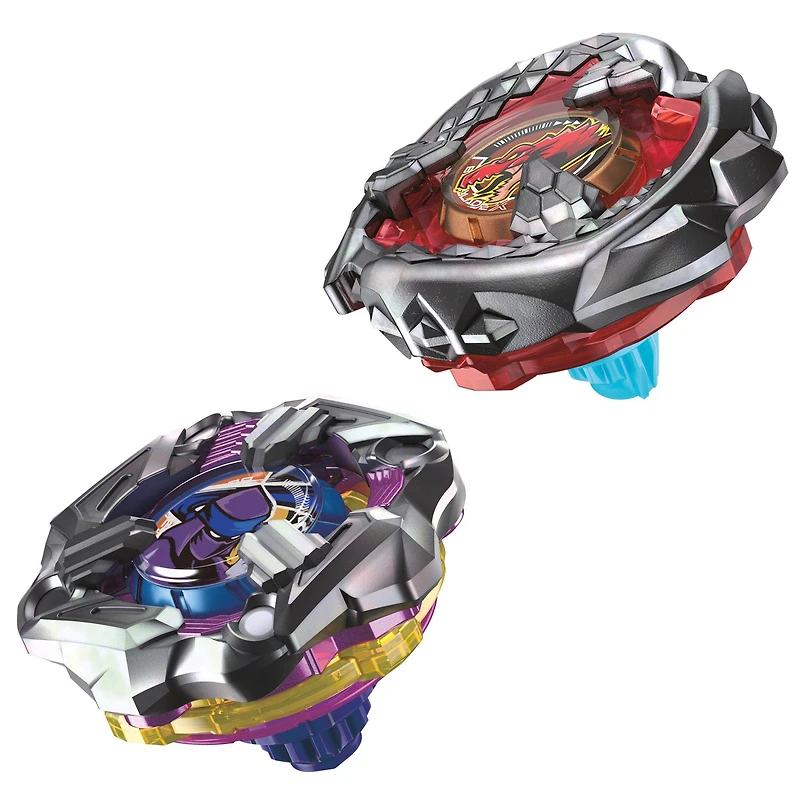 Beyblade X Beat Tyranno 4-70Q and Knife Shinobi 4-80HN Dual Pack Set