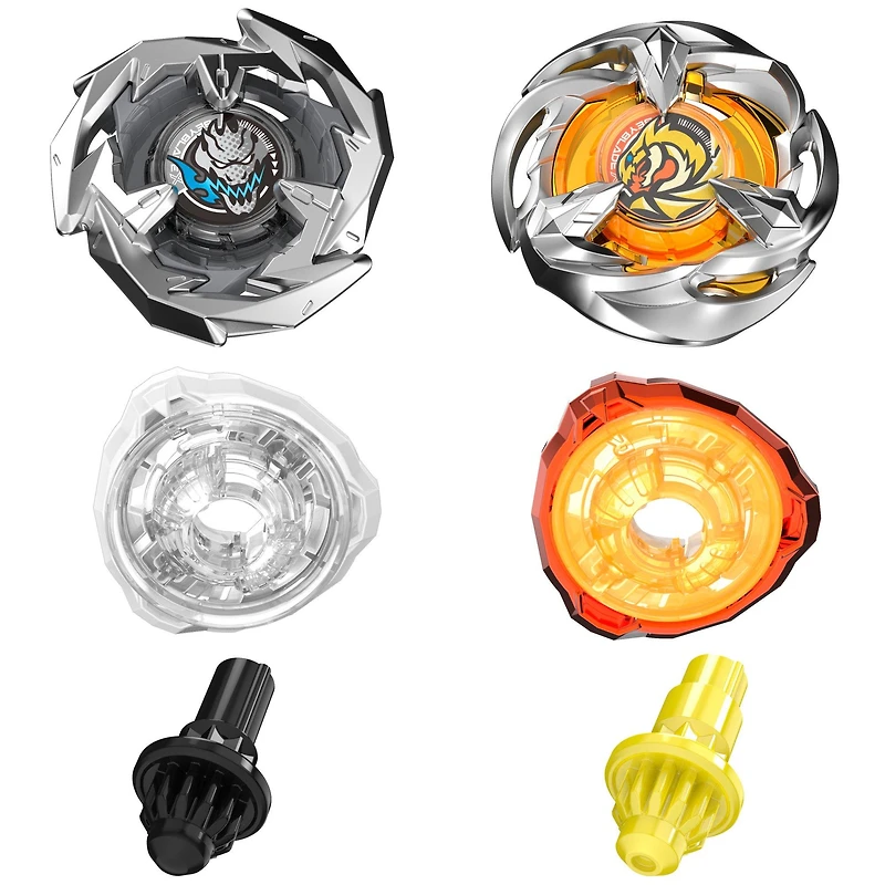 Beyblade X Gale Wyvern 3-60T and Sword Dran 3-80B Dual Pack Set