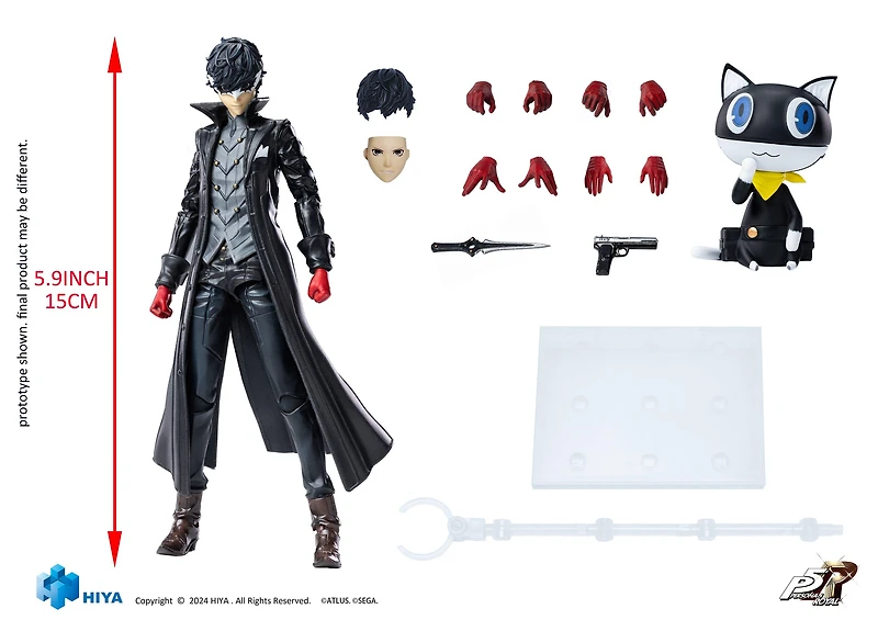 Hiya Toys Persona 5 Royal Exquisite Basic Series Joker Previews Exclusive 1/12 6-in Action Figure